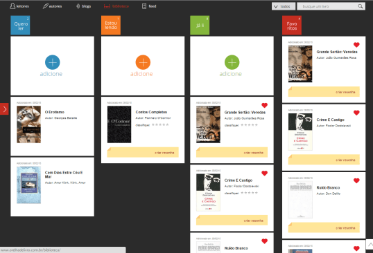 orelha de livro estante